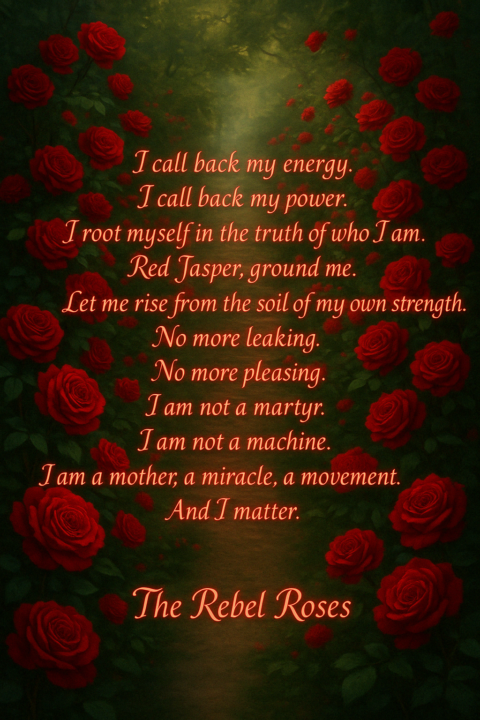 A Rebel Rose Spell for Grounded Power