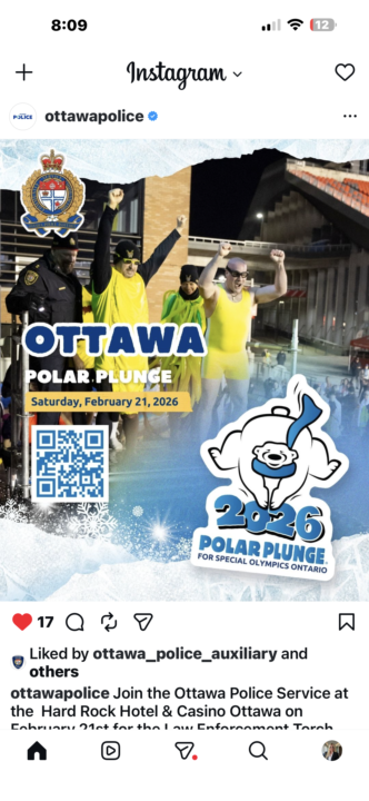 Feb 21 polar plunge support special Olympics 