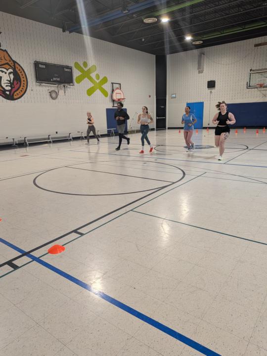 Shuttle Run Practice - April 05