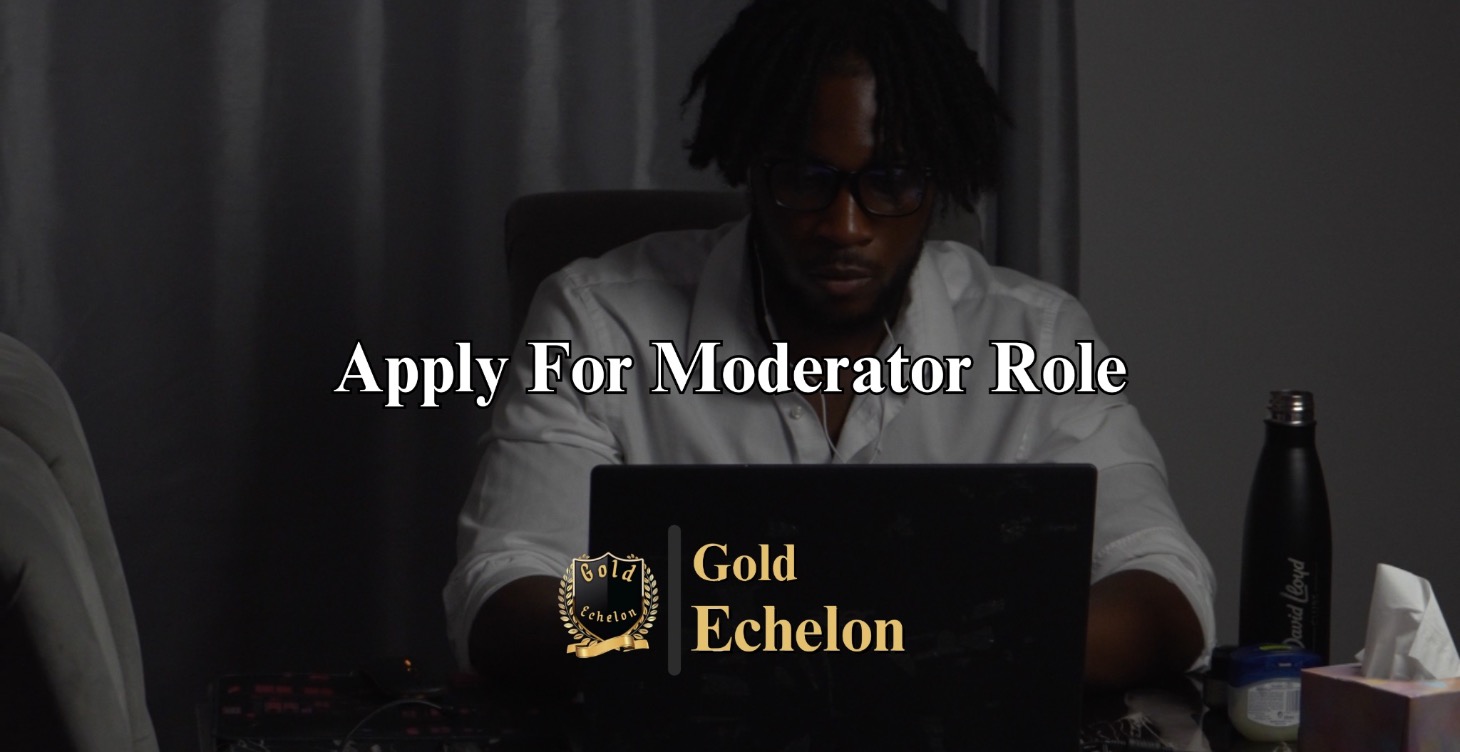 Apply For Moderator Role