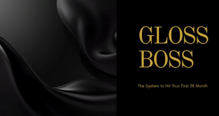 Gloss Boss Blueprint
