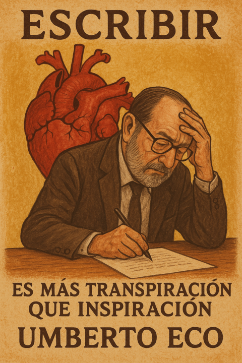 ¿Inspiración o constancia?