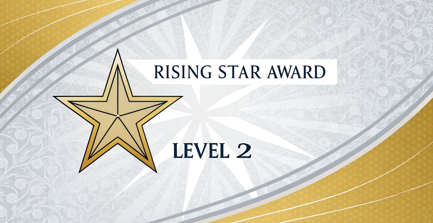 Level 2 – Rising Star Award
