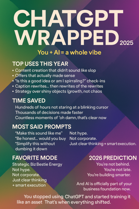 🍬2025 ChatGPT Wrapped