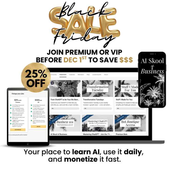 🎉 BLACK FRIDAY SPECIAL: Lock In Your Future (And Save Big)