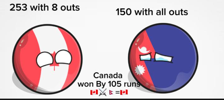 Canada 🇨🇦 vs Nepal 🇳🇵 