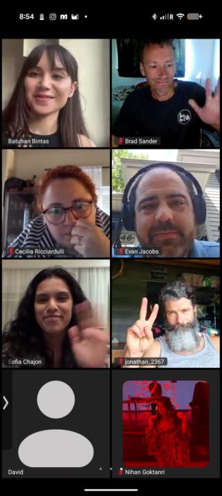 First DMTea and Coffee Hour accomplished!