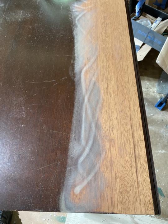 Mahogany table
