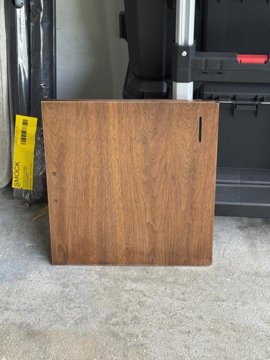 Staining on the edge
