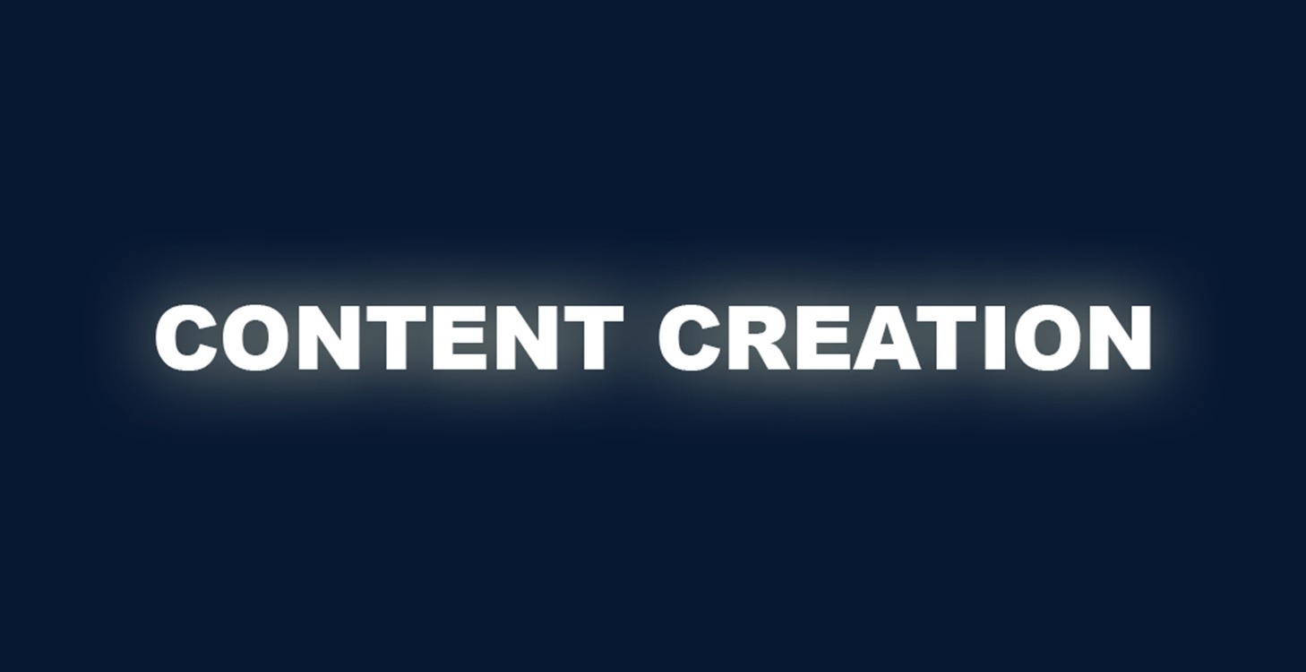 Content Creation COMING SOON
