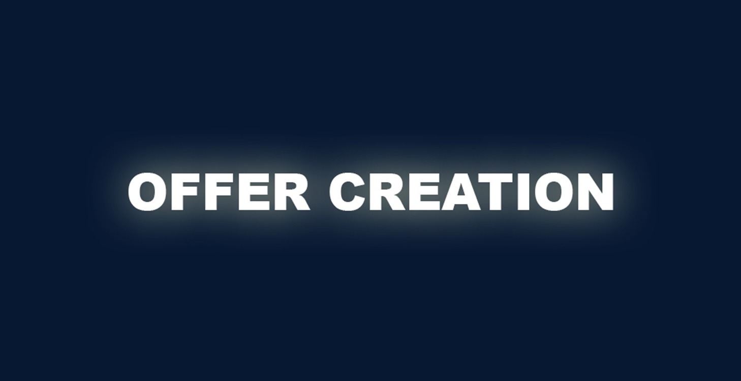 2. Offer Creation 👨‍💻