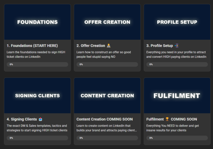 New Course Up!!