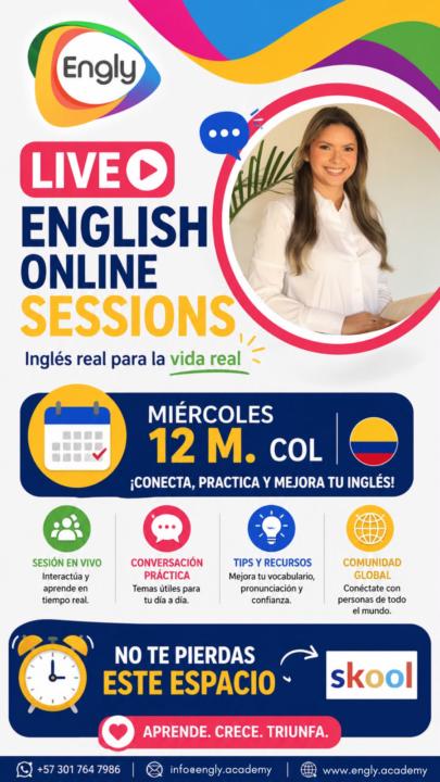 📢💛 ¡Atención, familia ENGLY!