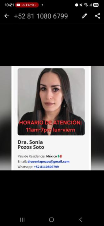 Dra Sonia Pozos