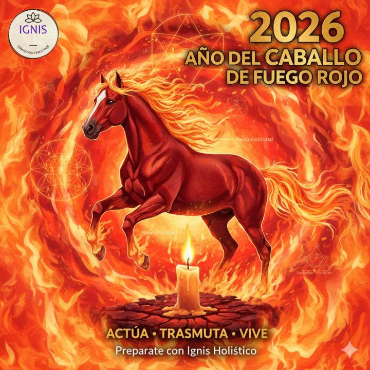 🔥Prepárate para el Año del Caballo de Fuego Rojo -2026-