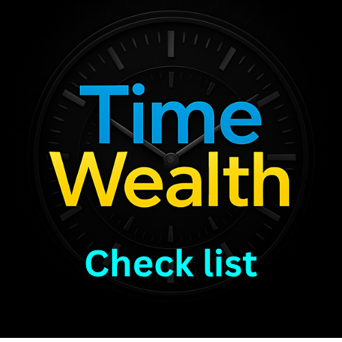 Free Time Wealth check list