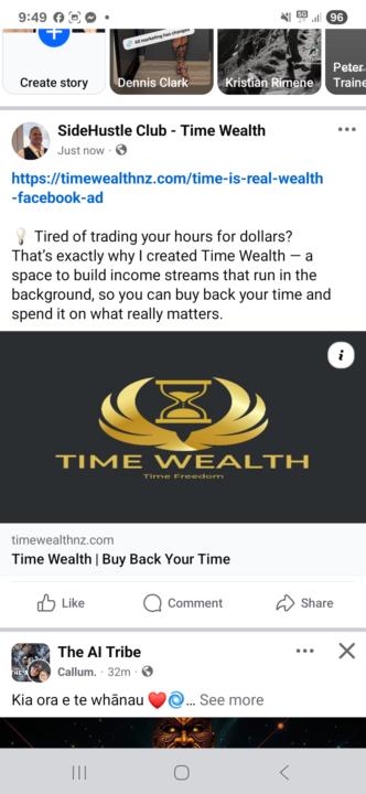 First landing page 