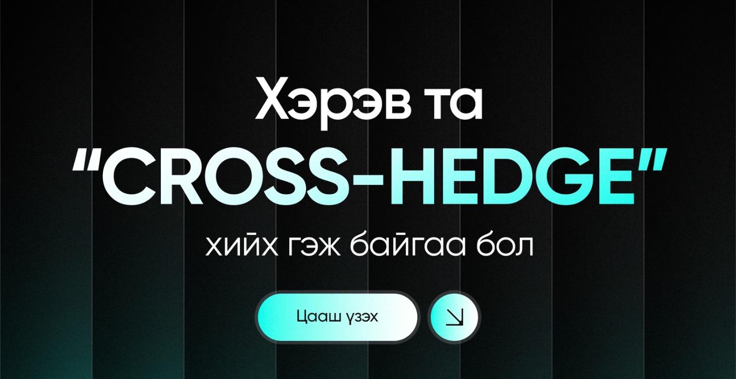📉📈 Хэрэв та ''Cross-Hedge'' хийх гэж байгаа бол