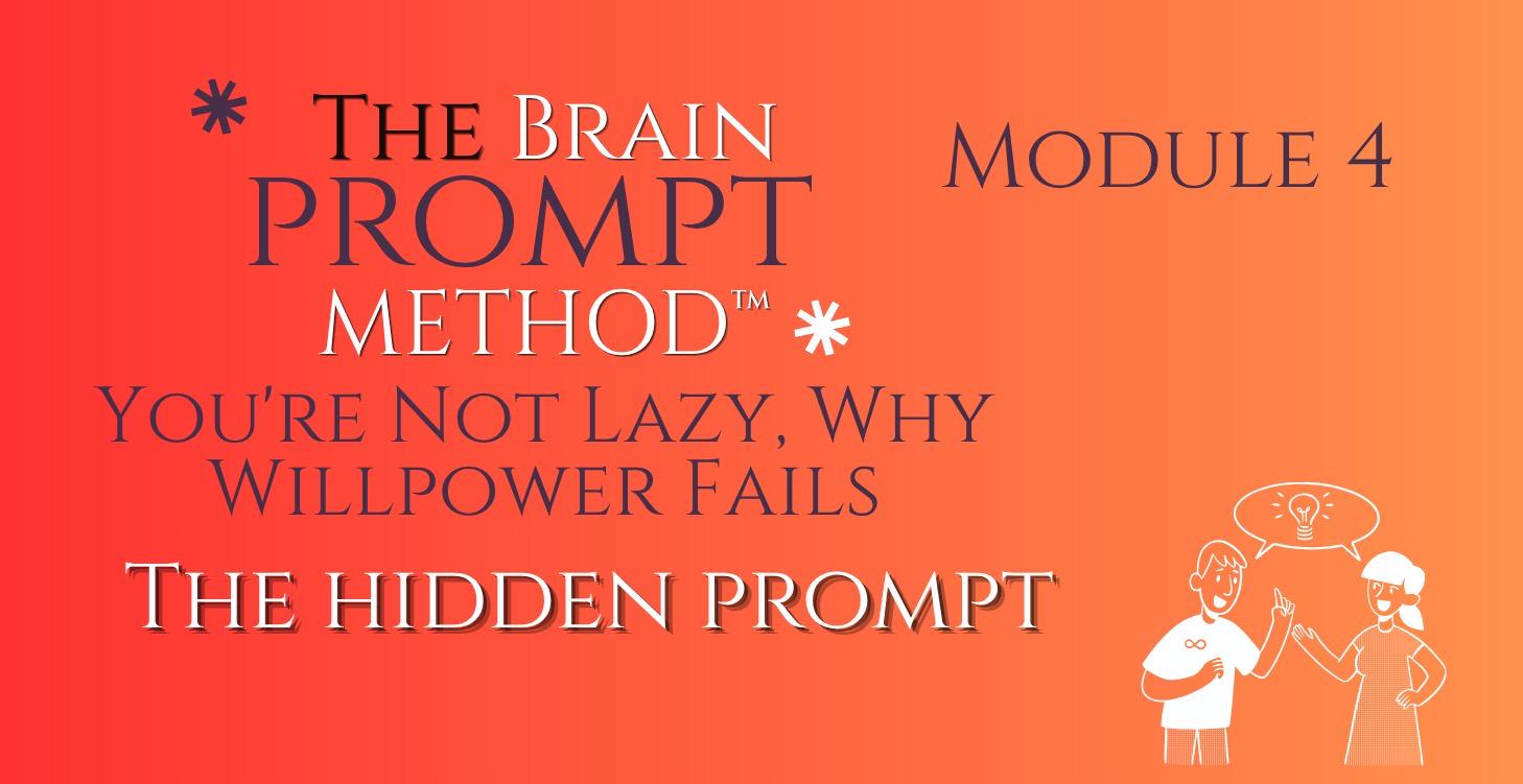 You're Not Lazy, Why Willpower Fails?