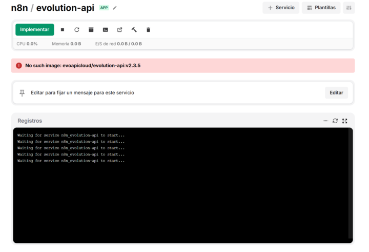 AYUDA INSTALACION - EVOLUCION - API