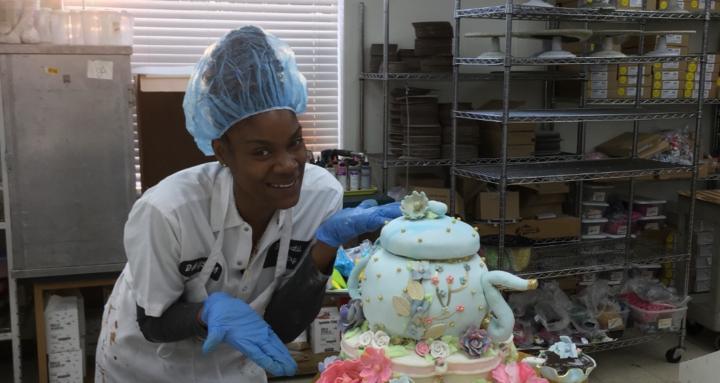 Cake decorating