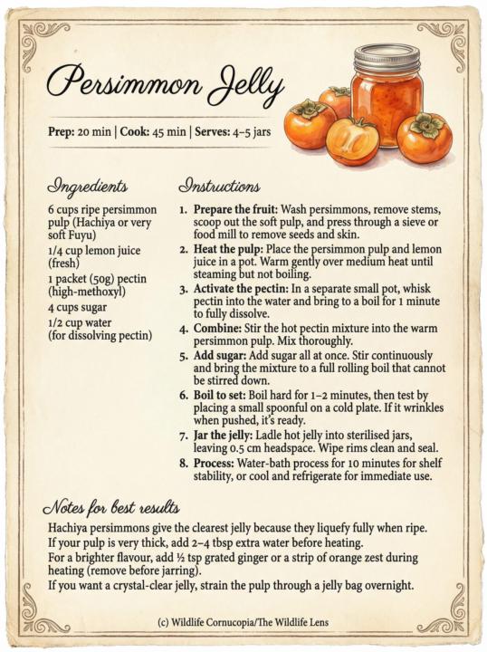 Persimmon Jelly