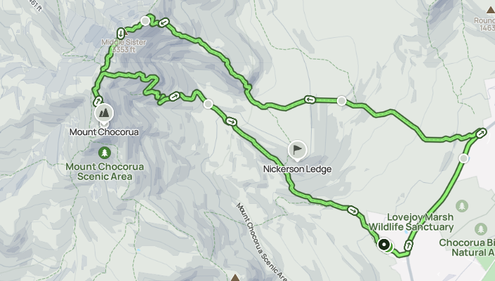 hiking planes for may 16th