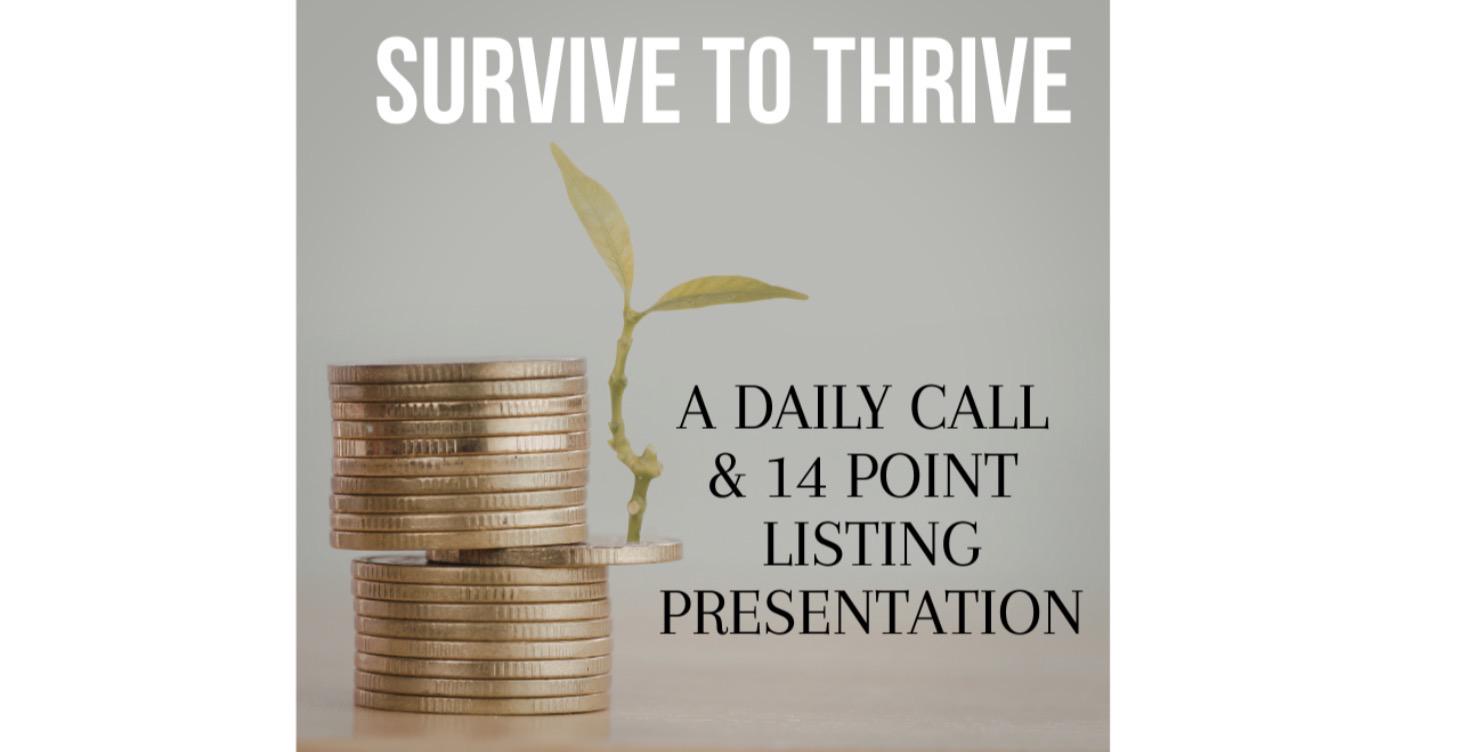 Survive To Thrive 14 Point Listing Presentation