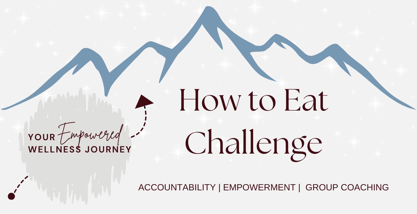 How to Eat, Not What to Eat Challenge