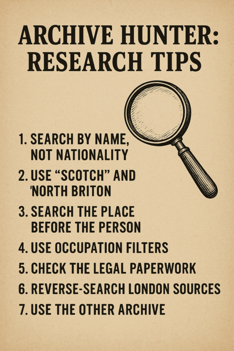 SCOTTISH ARCHIVE HUNTER CHALLENGE