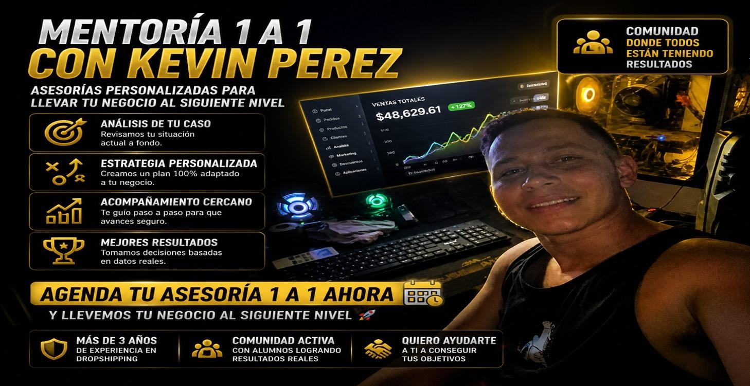 Mentoría 1 a 1 con Kevin Perez 🚀