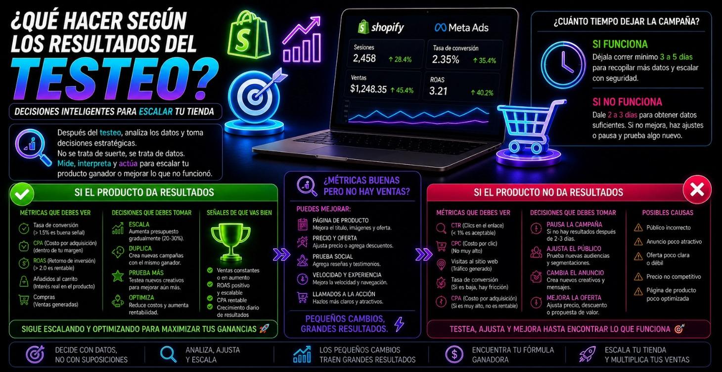 Decisiones Clave Según Resultados del Producto 🚀