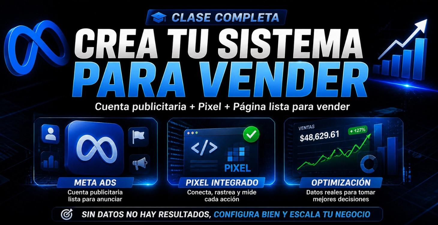 Crear cuenta publicitaria pagina y pixeles