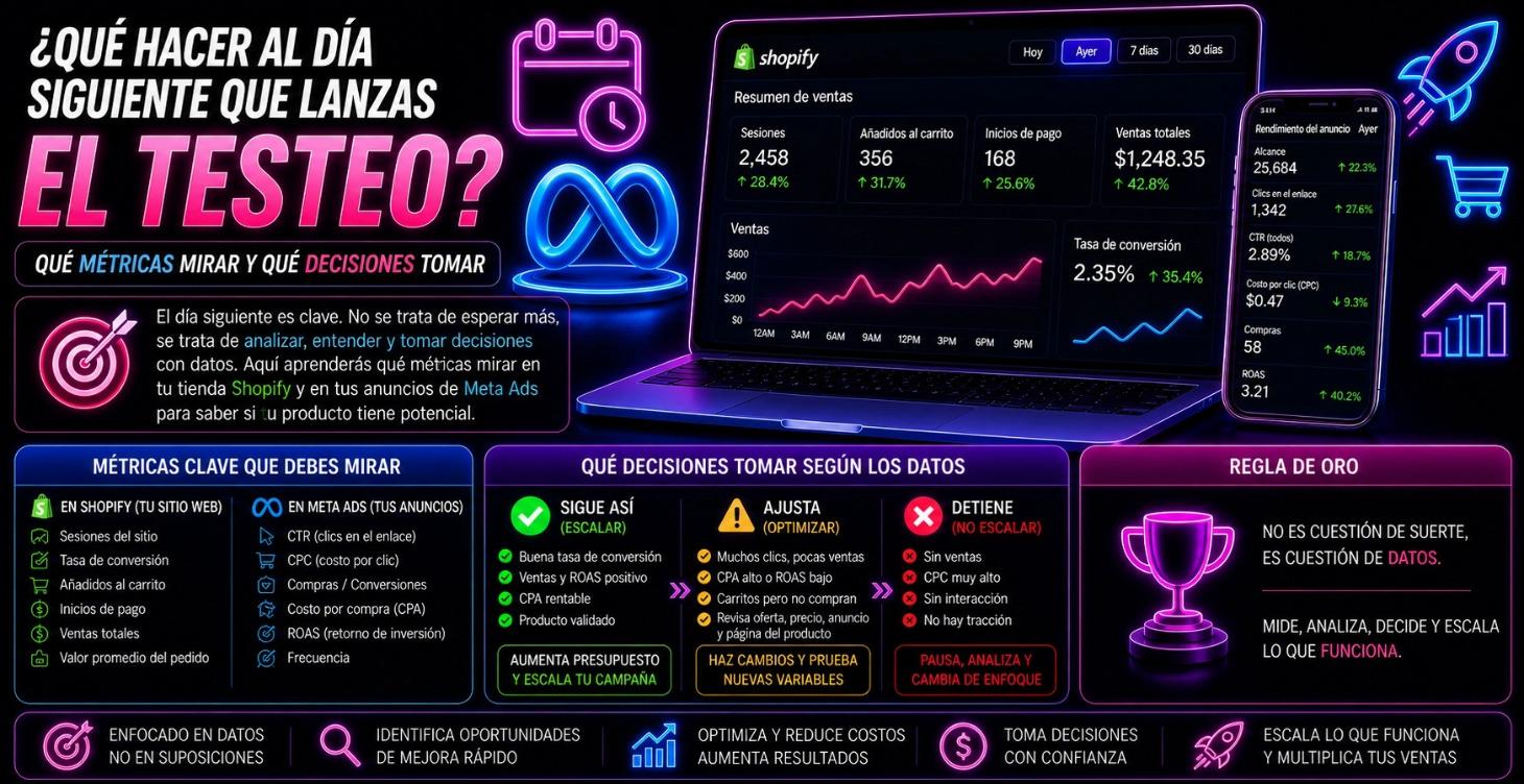 Métricas y decisiones después del texteo 🚀