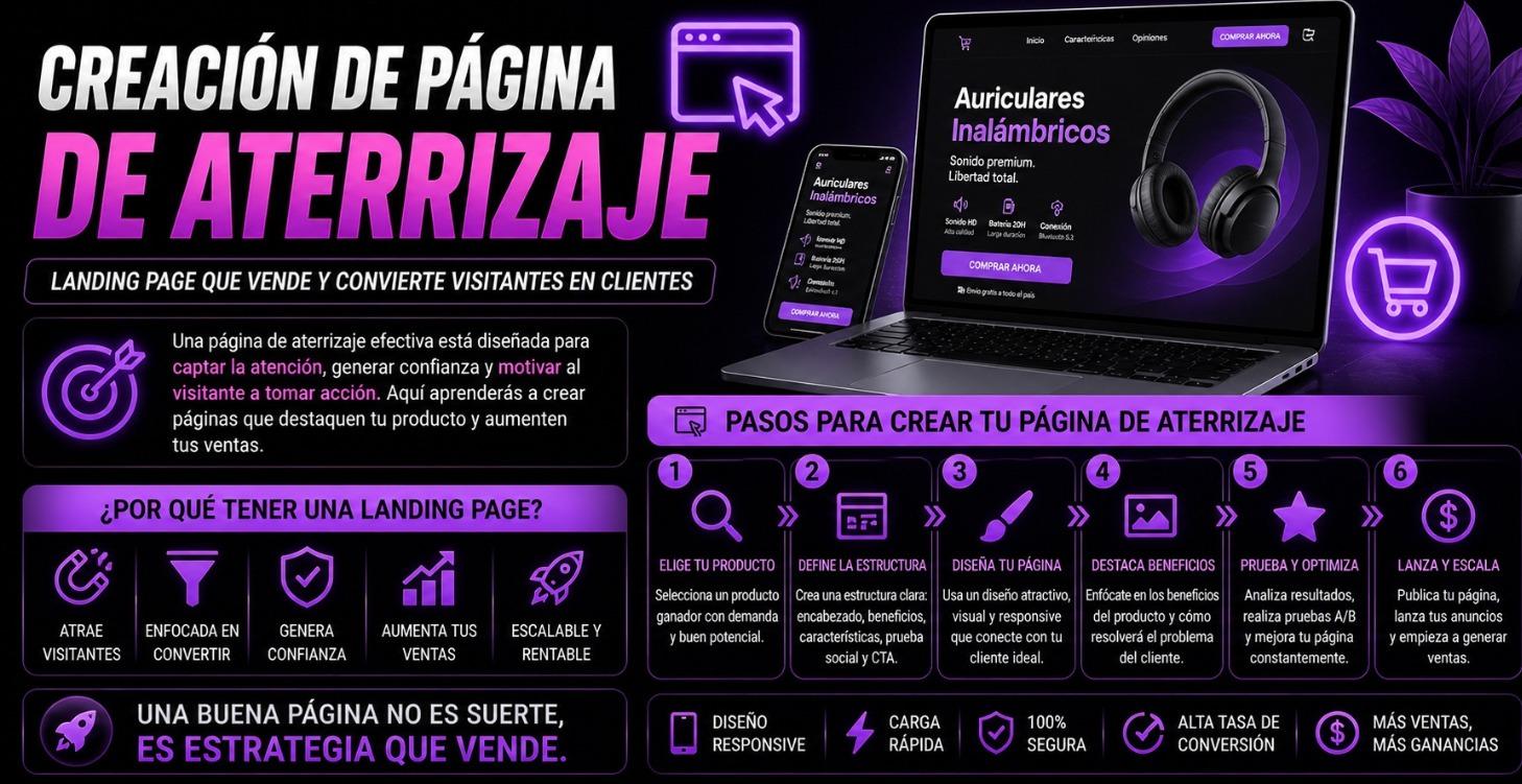 Creación de Landing Page que Vende 🚀