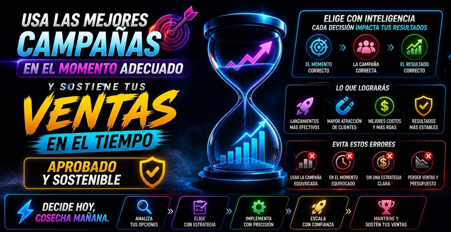Sistema de Ventas: Escala y Sostén tus Campañas 🚀