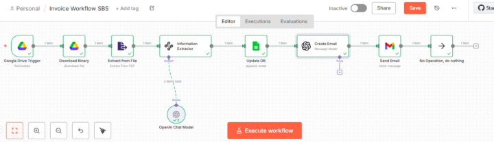 𝗔𝗜-𝗣𝗼𝘄𝗲𝗿𝗲𝗱 𝗜𝗻𝘃𝗼𝗶𝗰𝗲 𝗣𝗿𝗼𝗰𝗲𝘀𝘀𝗶𝗻𝗴 𝗔𝘂𝘁𝗼𝗺𝗮𝘁𝗶𝗼𝗻 𝘂𝘀𝗶𝗻𝗴 𝗻8𝗻