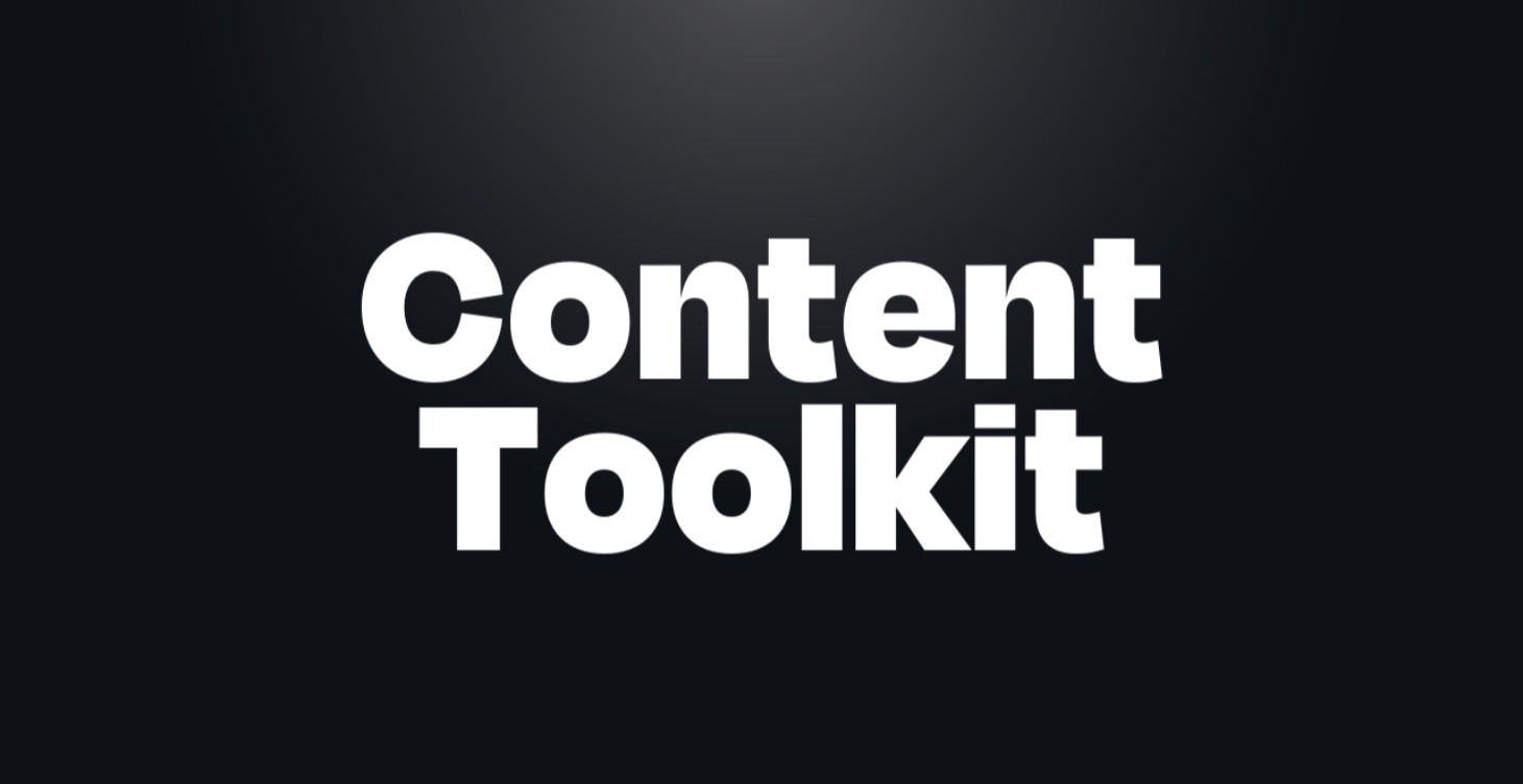 Content Toolkit
