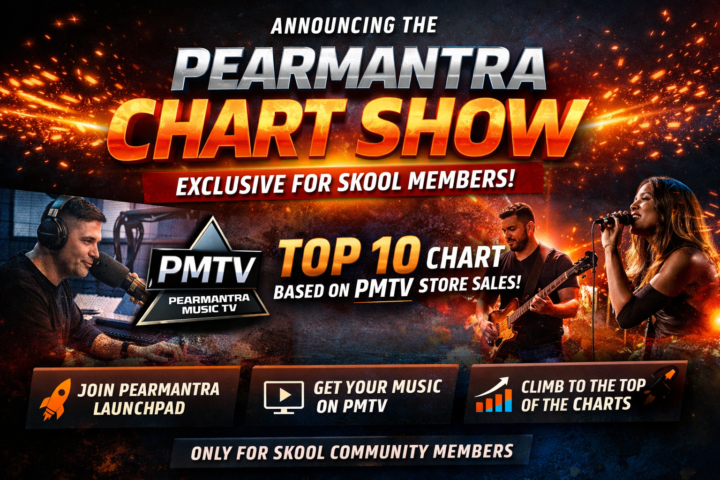 Big News for Independent Artists — The Pearmantra Chart Show Is Coming!