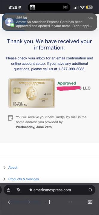 AMEX GOLD💛