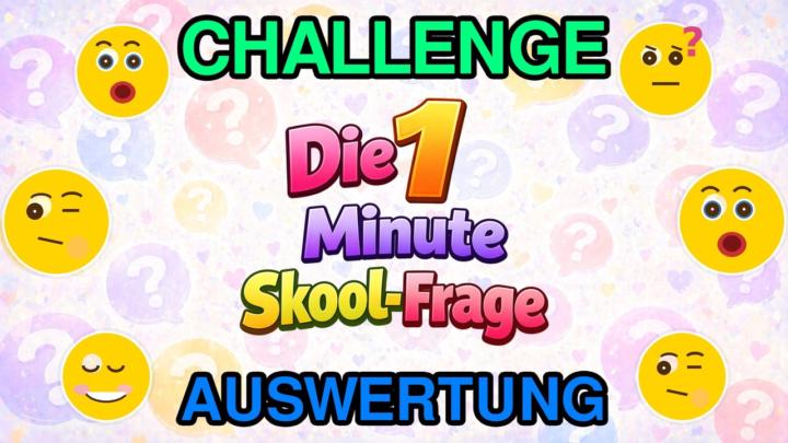Wusstest du 🧠 das 📚 alles? Auswertung 🏆 der Challenge! 