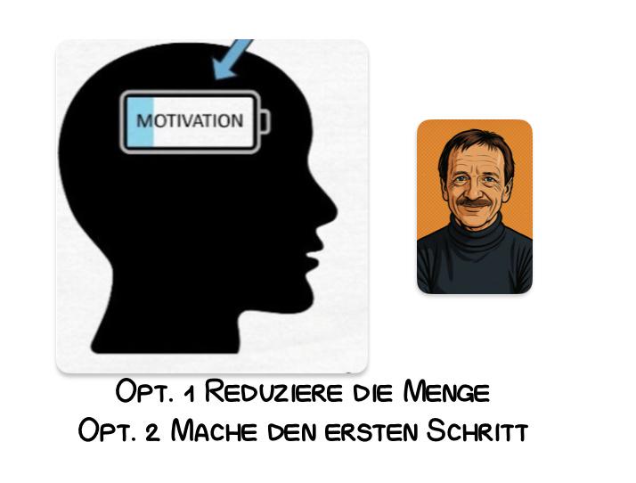 Menschen montags munter machen