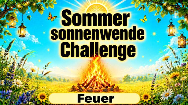SSW-1, Sommersonnenwende 🌞 Challenge 🌞 TAG 1: Feuer ! 