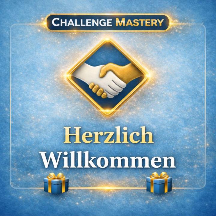 Herzlich Willkommen 💐in der Challenge-Mastery 🚀, lieber Wolfgang Ficzko … 