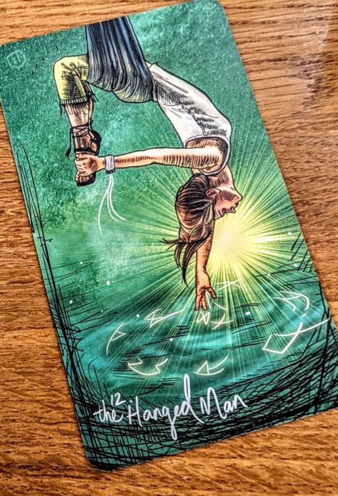 Todays Oracle: The Hanged Man: A New Lens on Colour