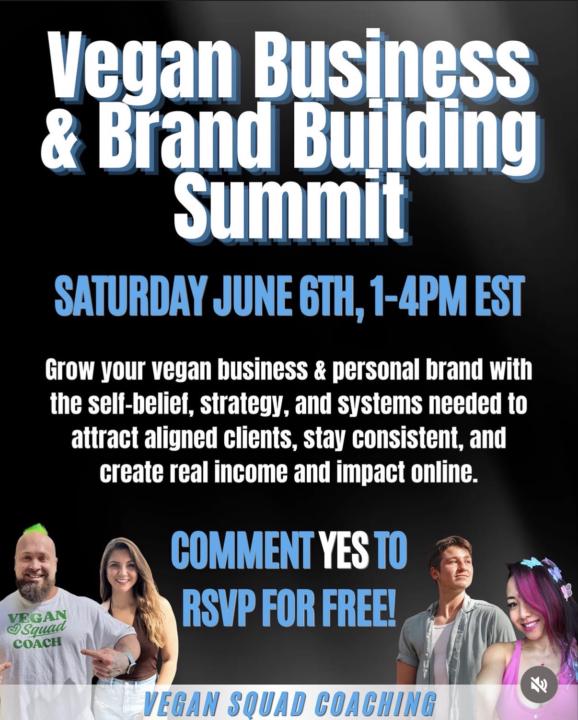 SIGN UP FOR THE BUSINESS & BRAND BUILDING SUMMIT SAT 6TH MAY
