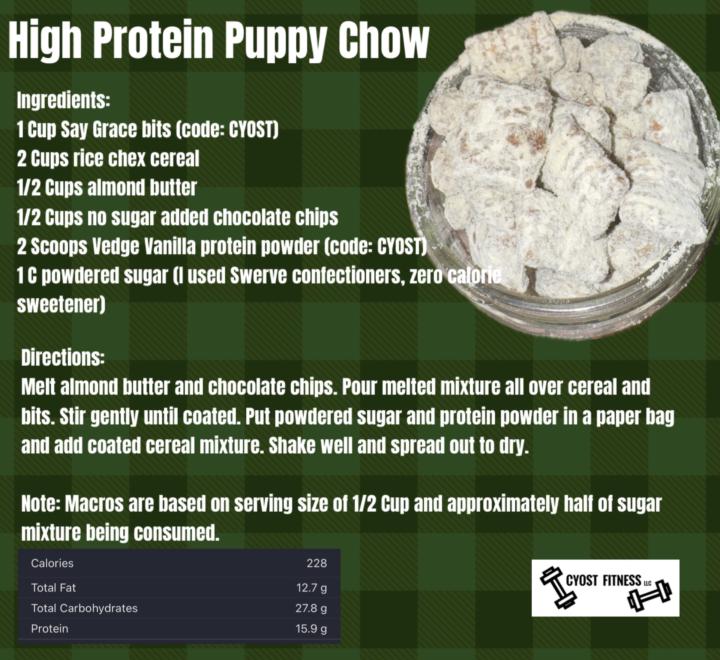 Puppy Chow-proteined up😋