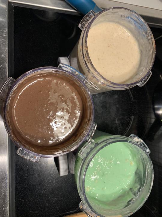 Protein ice cream prep