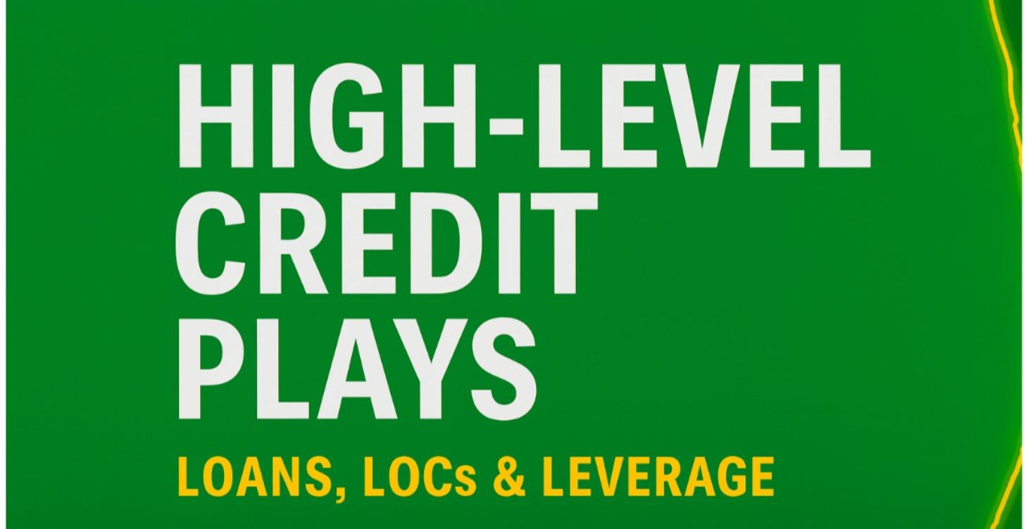 High-Level Credit Plays (Loans, LOCs & Leverage)