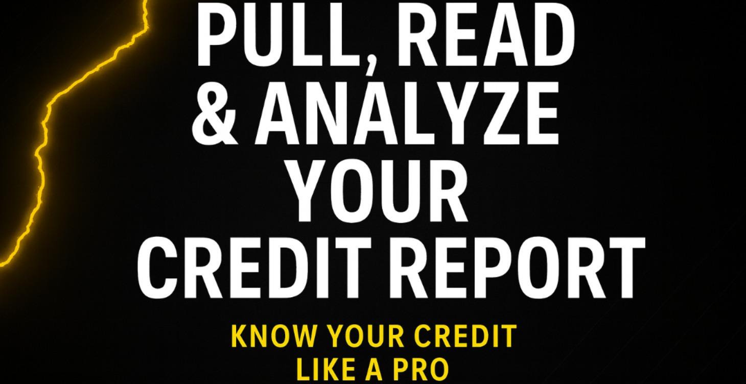 Pull, Read & Analyze Your Credit Report